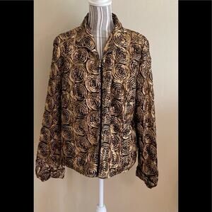 LAURA ASHLEY WOMENS JACKET SIZE L